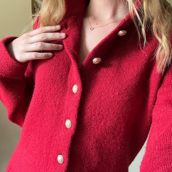 Adrienne Vittadini Wool Blend Cardigan - Picture 5 of 11